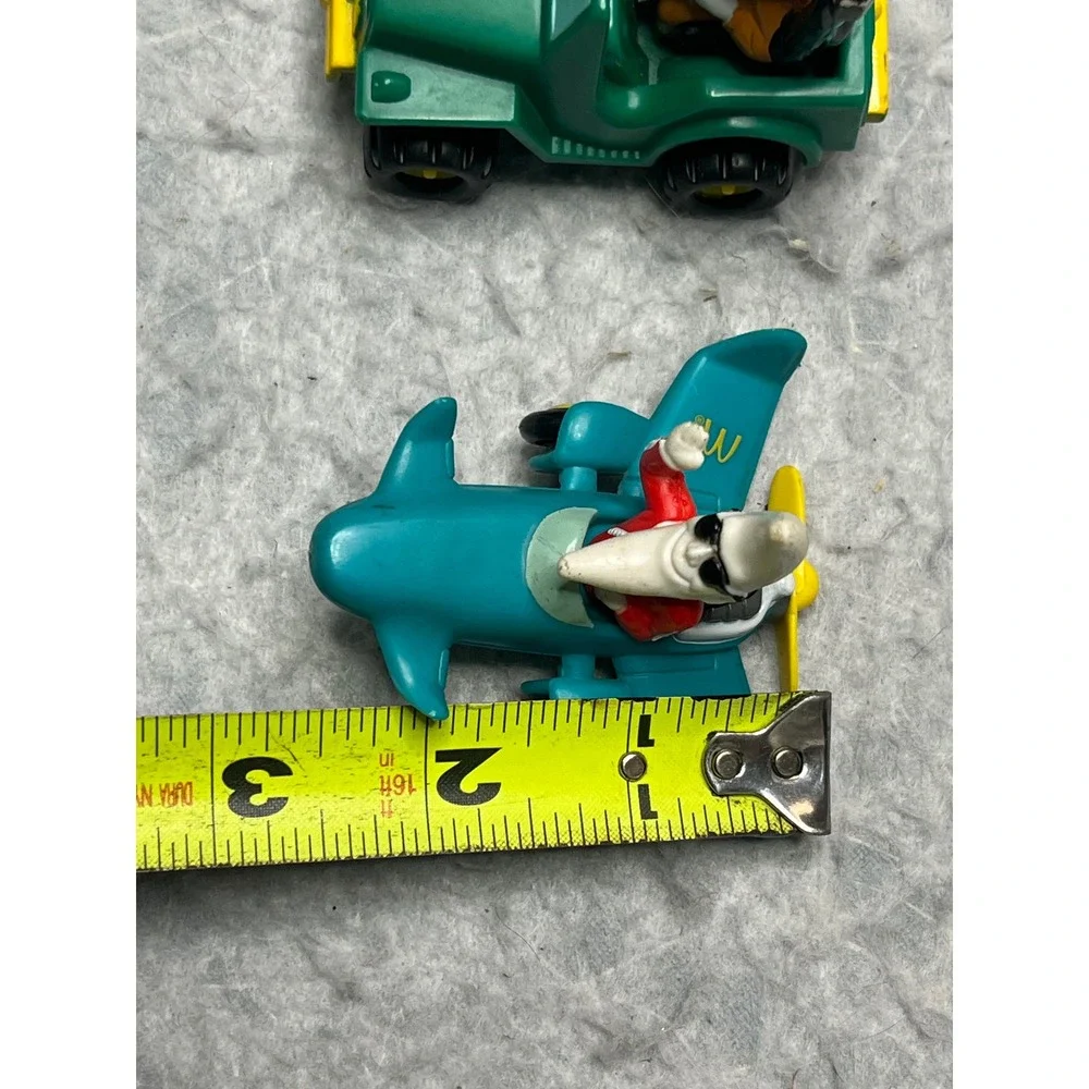 Vintage 1988 McDonalds‎ Mac Tonight Happy Meal Toy Lot Jeep Airplane Moon Man